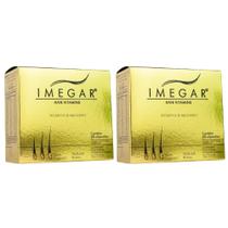 Kit C2 Imegar Suplemento Para o Cabelo C60 Cada Prowin