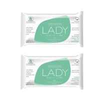 Kit C2 Lenço Íntimos Umedecido Clean Side Lady Personalidade Kit C2 Lenço Íntimos Umedecido Clean Side Lady Personalidade