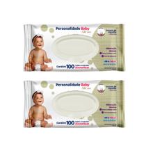 Kit C2 Lenço Umedecido Total Care C100 - Personalidade Baby