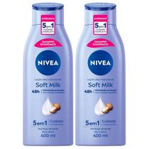 Kit C2 Loção Hidratante Soft Cuidado Completo 400ml -Nivea