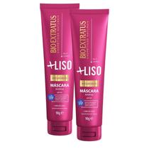 Kit C2 Máscara Antifrizz +Liso 90g cada Bio Extratus Kit C2 Máscara Antifrizz +Liso 90g cada Bio Extratus