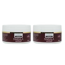 Kit C2 Máscara Matizadora Marsala Realce Cuidado Kerabrasil Kit C2 Máscara Matizadora Marsala Realce Cuidado Kerabrasil