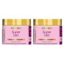 Kit C2 Máscara Tratamento Capilar Super Liso - Kerabrasil Kit C2 Máscara Tratamento Capilar Super Liso - Kerabrasil