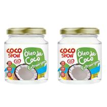 Kit C2 Óleo de coco extravirgem 200ml Coco Show
