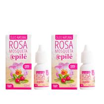 Kit C2 Óleo de Rosa Mosqueta 10ml Epilê Kit C2 Óleo de Rosa Mosqueta 10ml Epilê