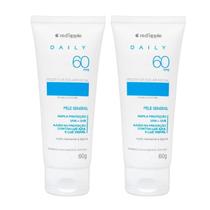 Kit C2 Protetor Solar Facial FPS60 Daily 60g Red Apple