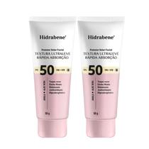 Kit C2 Protetor Solar FPS 50 Toque Seco Argila - Hidrabene