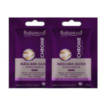 Kit C2 Sachê Matizador Capilar Gloss 30g Bothânico