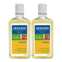 Kit C2 Shampoo Suave Brilho Hidratação Bebê 250ml Granado