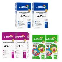 Kit C2 Suplemento Alimentar Família C60 caps - Lavitan