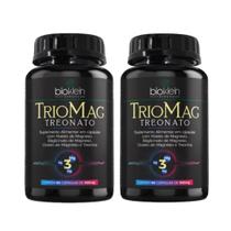 Kit C2 Suplemento Alimentar Triomag Treonato C60 Bioklein Kit C2 Suplemento Alimentar Triomag Treonato C60 Bioklein