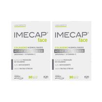 Kit C2 Suplemento Colágeno Imecap Face em Sachês - FQM - Divcom Pharma