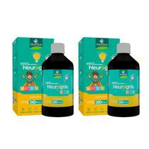 Kit C2 Suplemento Líquido Neurognis Kids 240ml Biofhitus