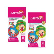 Kit C2 Suplemento Mastigável Kids Patati Patatá Lavitan