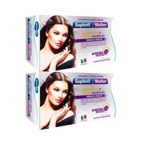 Kit C2 Suplemento Suplevit Cabelos e Unhas - EMS