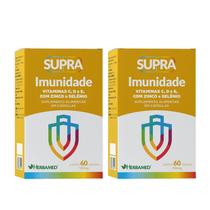 Kit C2 Supra Imunidade C60 Cápsulas Herbamed