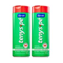 Kit C2 Talco Desodorante Pés Canforado 100g Tenys Pé Baruel