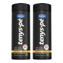 Kit C2 Talco Desodorante Tenys Pé Sport 100g Preto Baruel Kit C2 Talco Desodorante Tenys Pé Sport 100g Preto Baruel