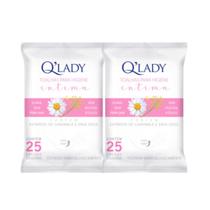 Kit C2 Toalhas Íntimas Suave e Sem Perfume - Q Lady
