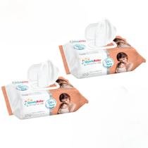 Kit C2 Toalhas Umedecidas Quick Baby 100un cada - Hygieline