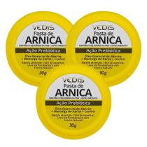 Kit C3 Ação Prebiótica Pasta de Arnica - Vedis