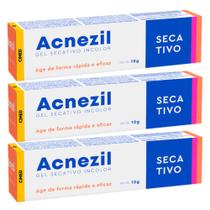 Kit C3 Acnezil Gel Secativo Incolor - Cimed