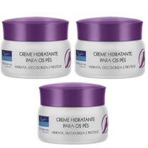 Kit C3 Creme Pés Hidrata, Desodoriza e Protege - Nupill Kit C3 Creme Pés Hidrata, Desodoriza e Protege - Nupill