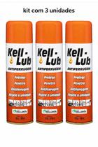 KIT C3 Desengripante Lubrificante 300ml Kell Lub KIT C3 Desengripante Lubrificante 300ml Kell Lub