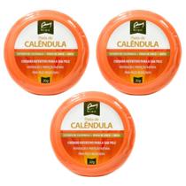 Kit C3 Pasta de Calêndula Peles Secas Ressecadas 30g Vedis