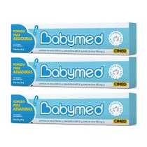 Kit C3 Pomada Preventiva para Assaduras Azul Babymed - Cimed Kit C3 Pomada Preventiva para Assaduras Azul Babymed - Cimed