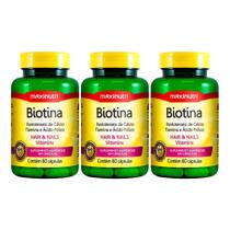 Kit C3 Suplemento Biotina Vitalidade Pele Cabelos Maxinutri Kit C3 Suplemento Biotina Vitalidade Pele Cabelos Maxinutri