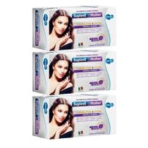 Kit C3 Suplemento Capilar Suplevit Mulher C60 cápsulas EMS