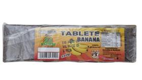 Kit C3: Tablete de banana 100 % Natural Sábia emb. 320 gr.