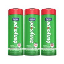 Kit C3 Talco Para Os Pés Canforado 100g Tenys Pé Baruel Kit C3 Talco Para Os Pés Canforado 100g Tenys Pé Baruel