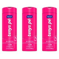 Kit C3 Talco Tenys Pe 100G Woman Kit C3 Talco Tenys Pe 100G Woman