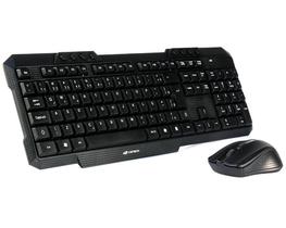 Kit C3 Tech Teclado E Mouse Usb Abnt2 Preto Sem Fio K-W10Bk Homologação: 149822010251