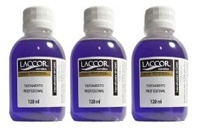 Kit C3 Un Intensificador Extra Brilho Laccor 120ml Cada Kit C3 Un Intensificador Extra Brilho Laccor 120ml Cada