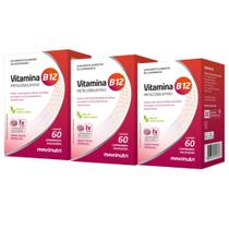 Kit C3 Vitamina B12 Metilcobalamina Imunidade - Maxinutri