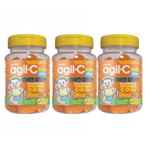 Kit C3 Vitamina C Agil C Plus C40 Gomas - Pharlab Kit C3 Vitamina C Agil C Plus C40 Gomas - Pharlab