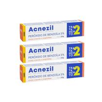 Kit C3Acnezil Gel Secativo Para Acnes Cimed