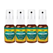 Kit C4 Ambroxmel Spray Bucal Com Gengibre Cimed