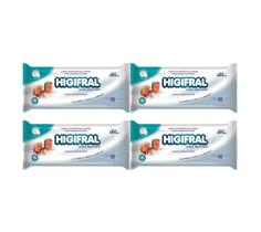 Kit C4 Higifral Toalhas Umedecidas Adulto - Eurofral