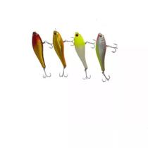 Kit/ C4 Iscas Fusion Shad 100 10cm 23g. Sumax Robalo Dourado