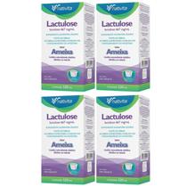 Kit C4 Lactulose 120ml Nativita Sabor Ameixa