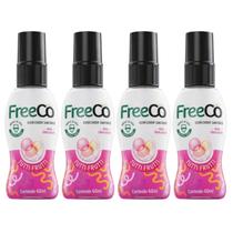 Kit C4 Odorizador FreeCo Tutti Frutti Sanitário Free Brands