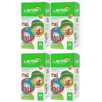 Kit C4 Suplemento Infantil Sabor Variado 60 Cpr Lavitan