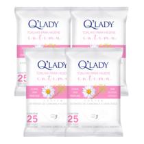 Kit C4 Toalhas Íntimas Higiene Delicada e Suave - Q Lady Kit C4 Toalhas Íntimas Higiene Delicada e Suave - Q Lady