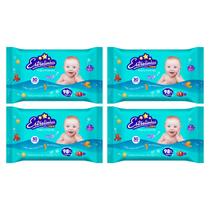 Kit C4 Toalhas Umedecidas Care 50 toalhas Hygieline Kit C4 Toalhas Umedecidas Care 50 toalhas Hygieline