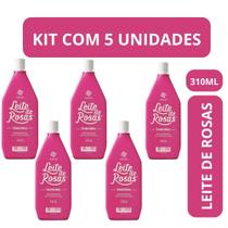 Kit c5 Desodorante Leite de Rosas Tradicional 310ml Loção Corporal Leite de Rosas Kit c5 Desodorante Leite de Rosas Tradicional 310ml Loção Corporal Leite de Rosas