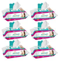 Kit C6 Lenço Umedecido Meu Bebe Ultra com 100 Unidades Kit C6 Lenço Umedecido Meu Bebe Ultra com 100 Unidades